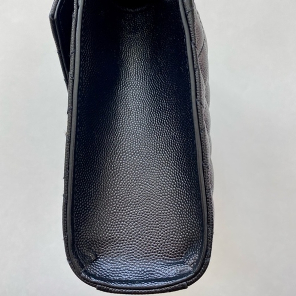 Yves Saint Laurent Black Quilted Leather Shoulder Bag - Picture 5 of 9